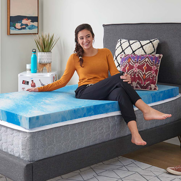 Sealy Essentials 3" Memory Foam Mattress Topper & Reviews Wayfair